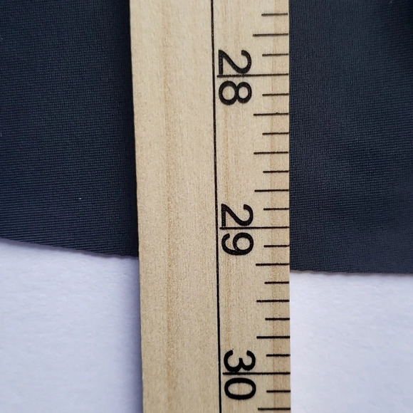 Aqua Eve Tankini Top Babydoll Womens 18W Black Minimalist Classic Modest Neutral - Picture 11 of 16